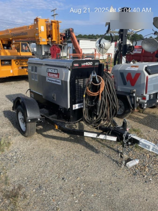 2024 Lincoln Electric LE400 Kubota V1505, Trlr, Cable Rack, Light Kit, ES Decals, T3