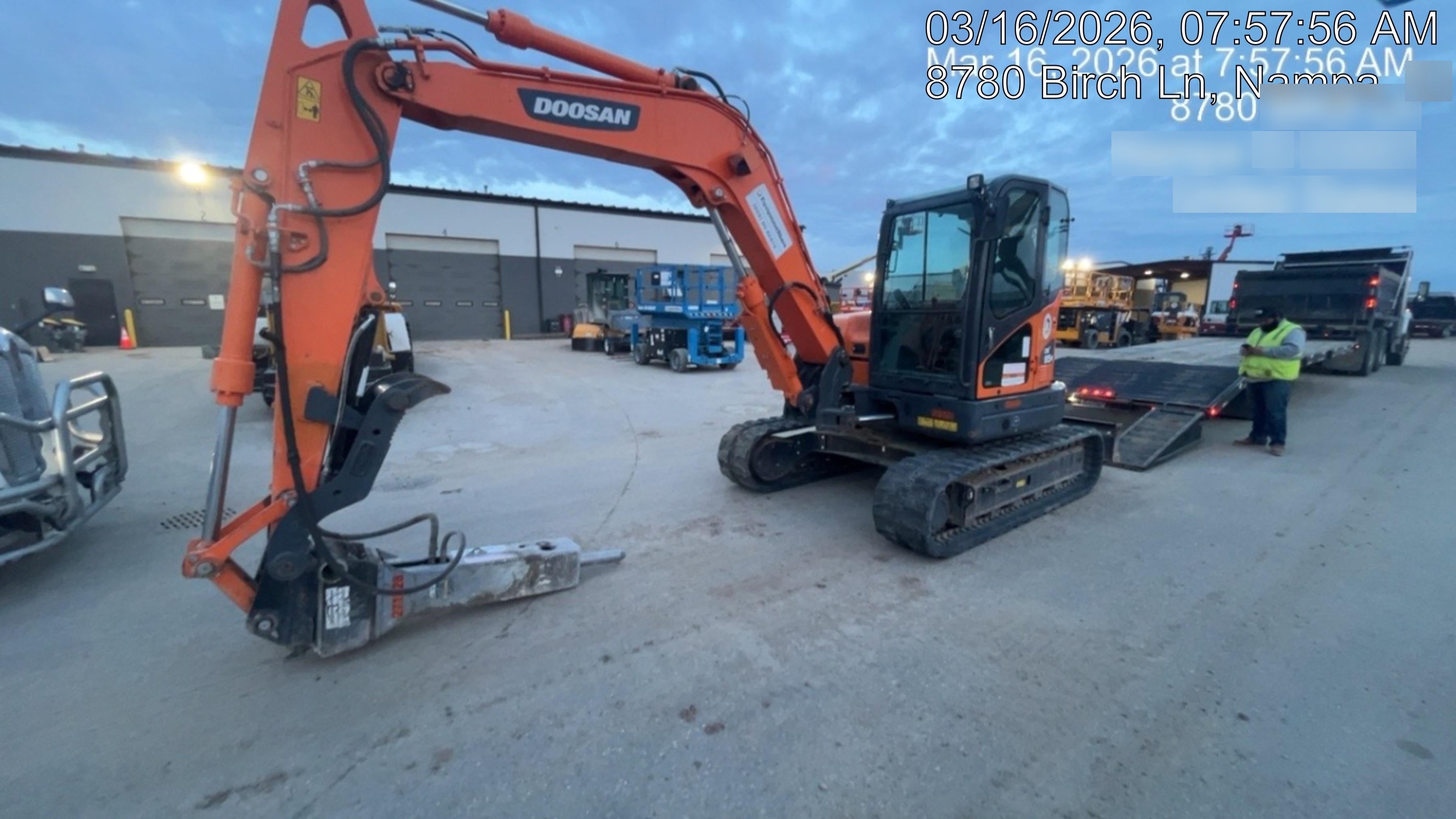2020 DOOSAN DX85R-3