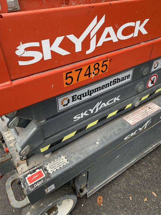 2017 Skyjack SJIII-3219 Standard Rental Specs