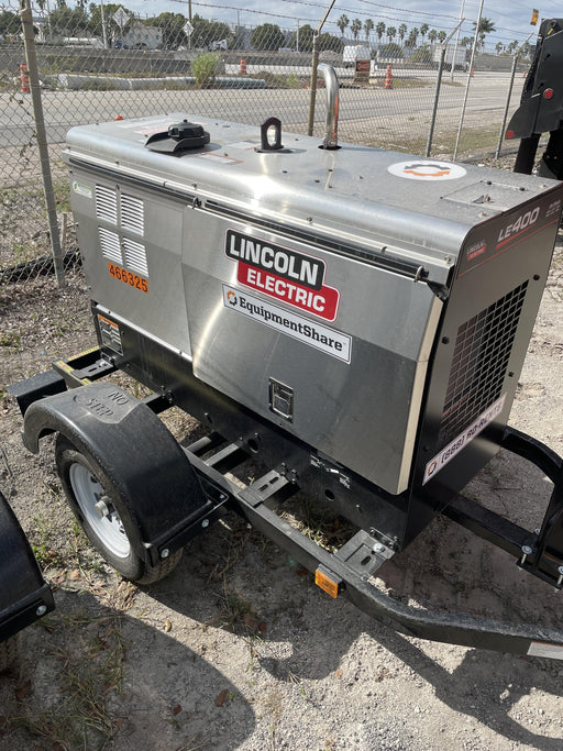 2024 Lincoln Electric LE400 Kubota V1505, Trlr, Cable Rack, Light Kit, ES Decals, T3