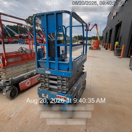 2020 Genie GS-1930 Fixed rails with chain entry gate - Pre A92.20