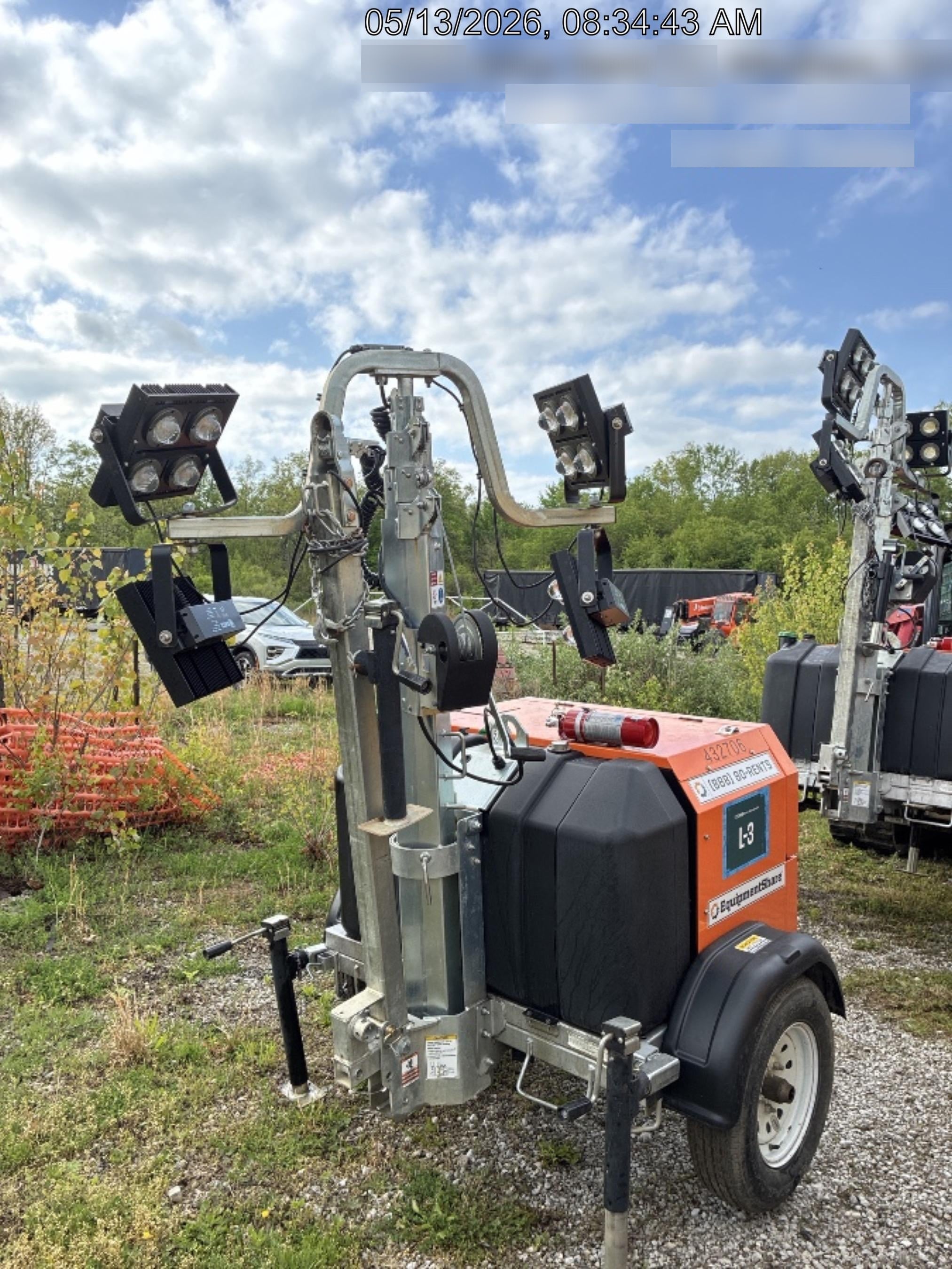 2024 Wanco WLTT-4MM4K Diesel, Deep Sea Controller, Shore Power Plug, Auto Start, (4) 350W LED Floodlights, 4kW Generator, 60 Gal Fuel Tank, 2" Ball, T3