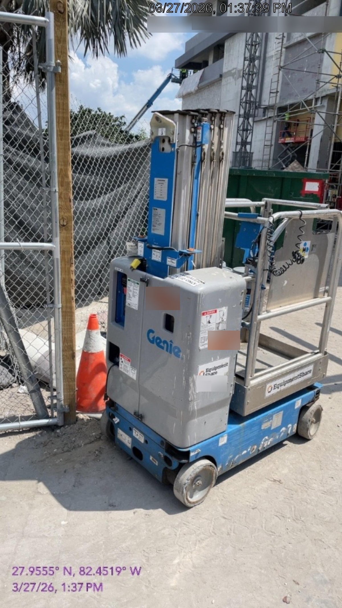 2020 GENIE GR-20