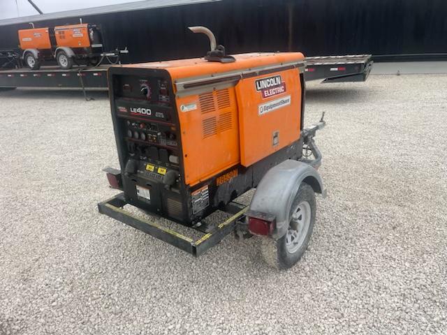 2022 Lincoln Electric LE400 Kubota V1505, Trlr, Cable Rack, Light Kit, ES Decals, T3