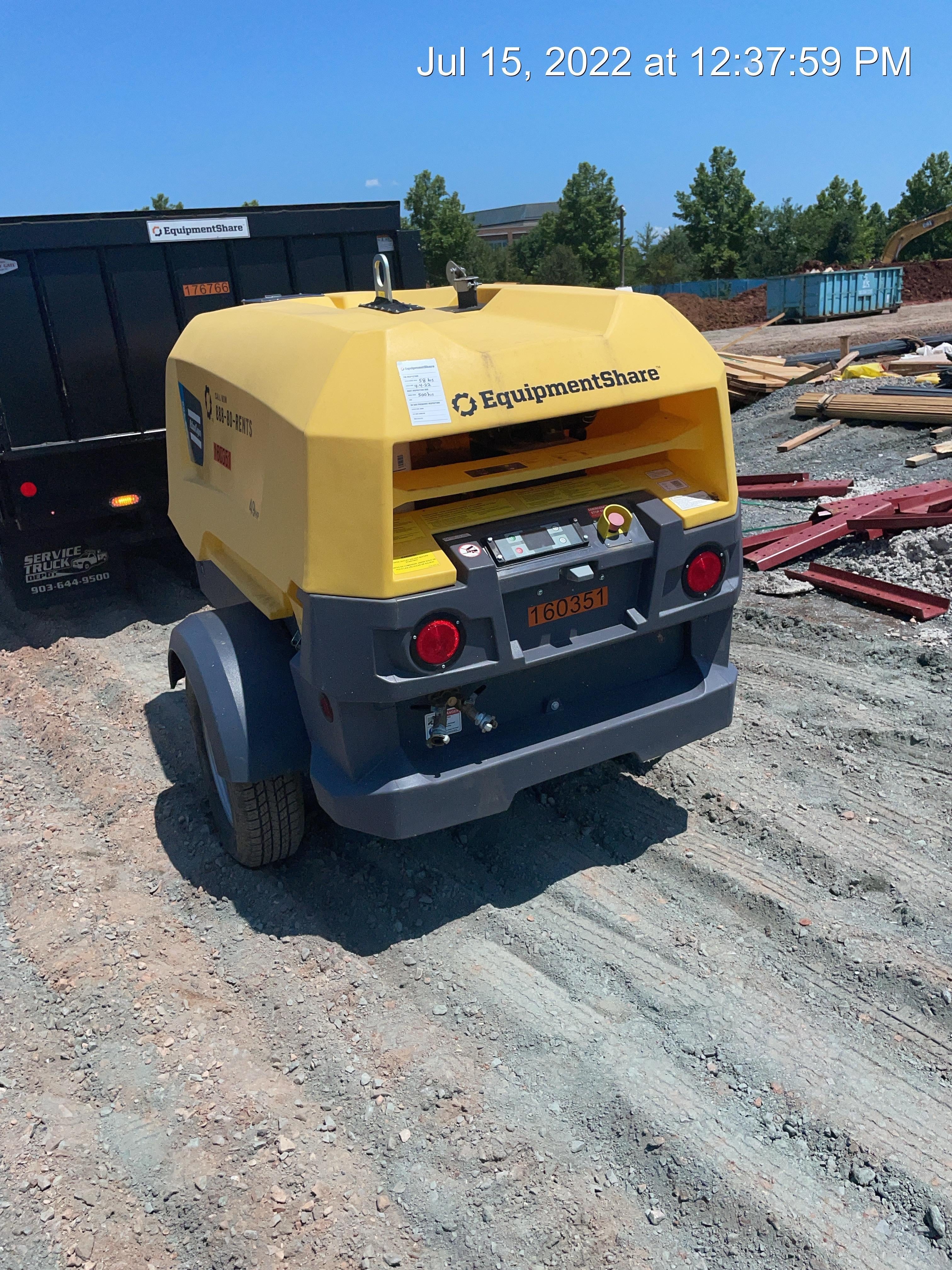 2021 ATLAS COPCO XAS188 CWK