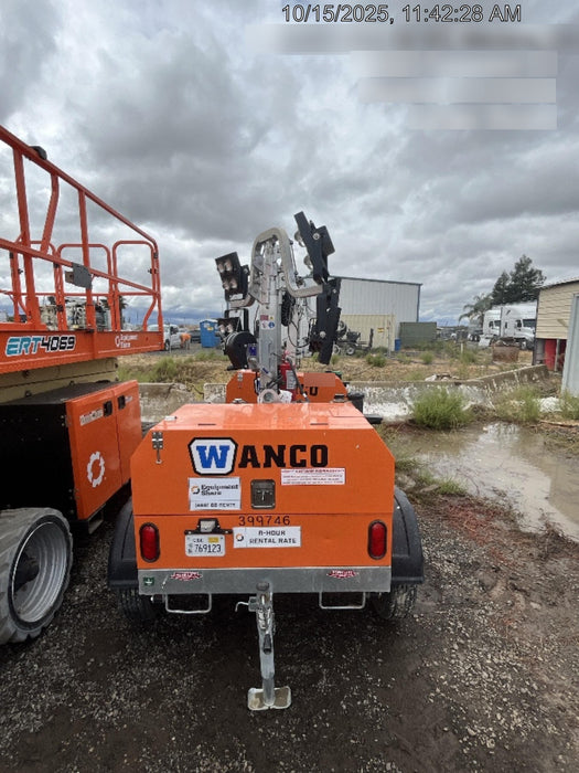 2024 Wanco WLTT-4MM4K Diesel, Deep Sea Controller, Shore Power Plug, Auto Start, (4) 350W LED Floodlights, 4kW Generator, 60 Gal Fuel Tank, 2" Ball, T3