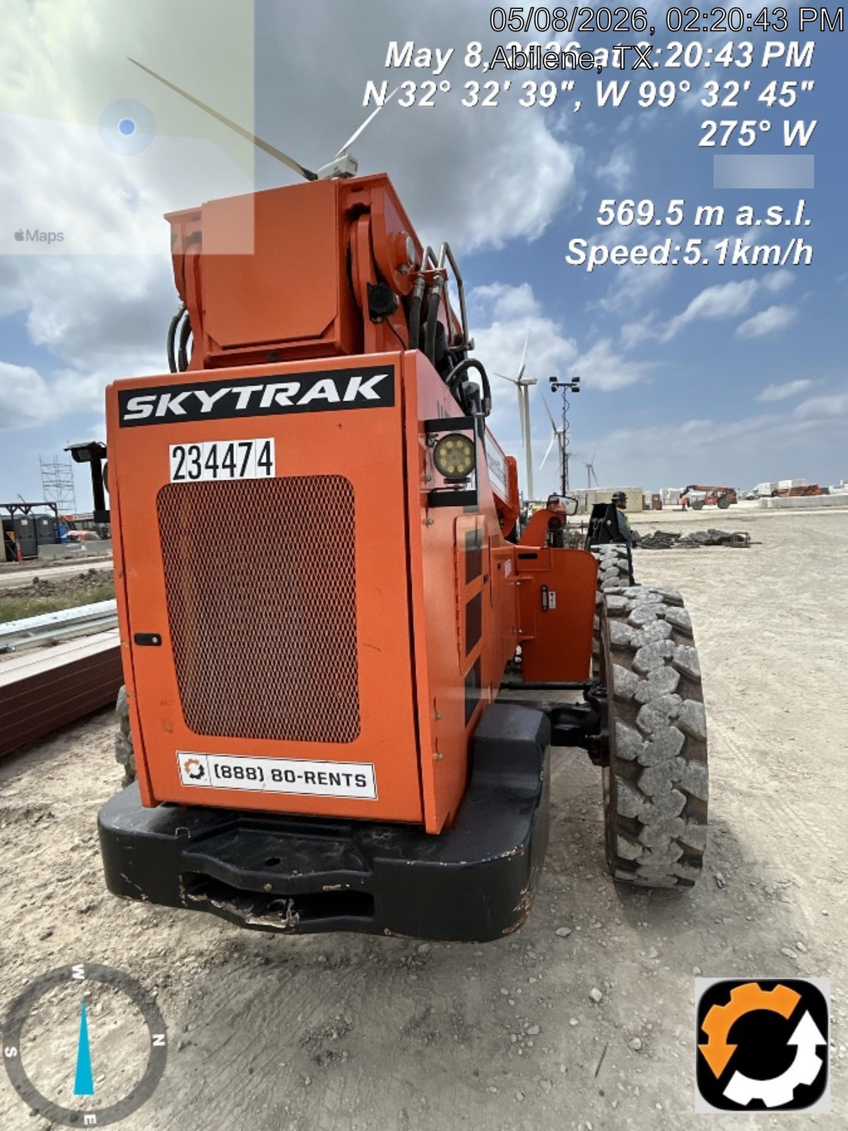 2022 SKYTRAK 12054