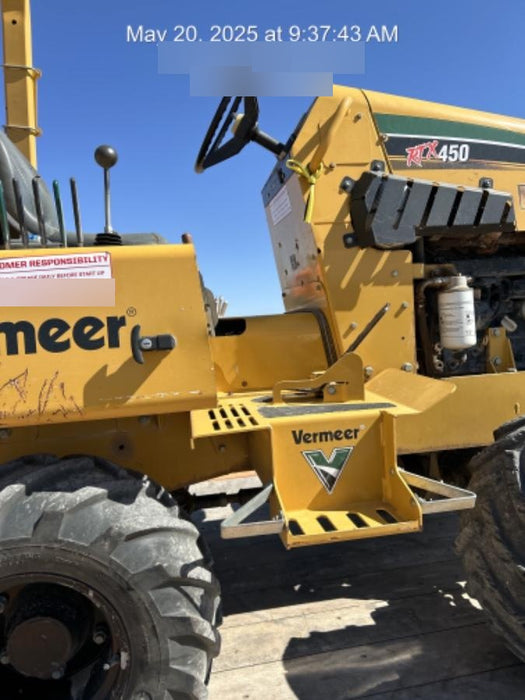 2019 VERMEER RTX450