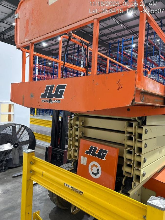 2019 JLG 4069LE Solid Non Marking Tires, Rotating Beacon
