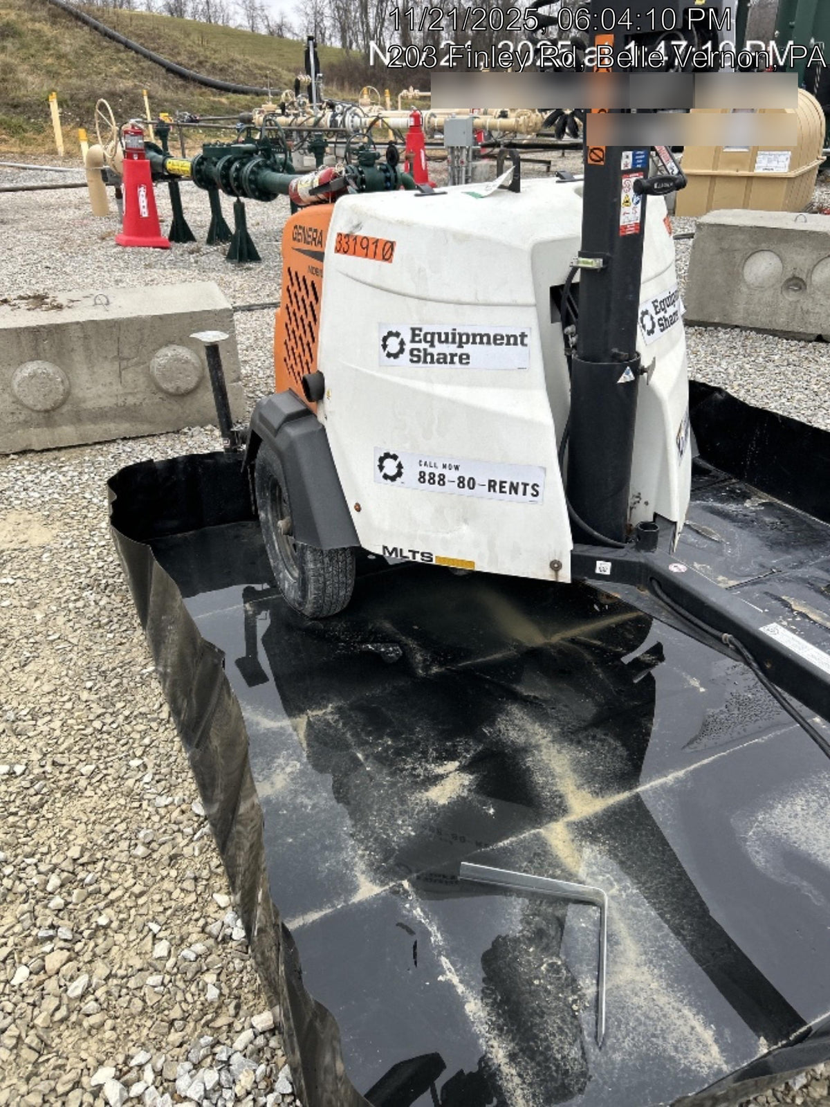 2023 Generac MLT2 Diesel, Flex Switch 120V Input, Powerzone Controller, (4) 320W LED Lights, 4kW Generator, 39.9 Gal Fuel Tank, 2" Ball, T3