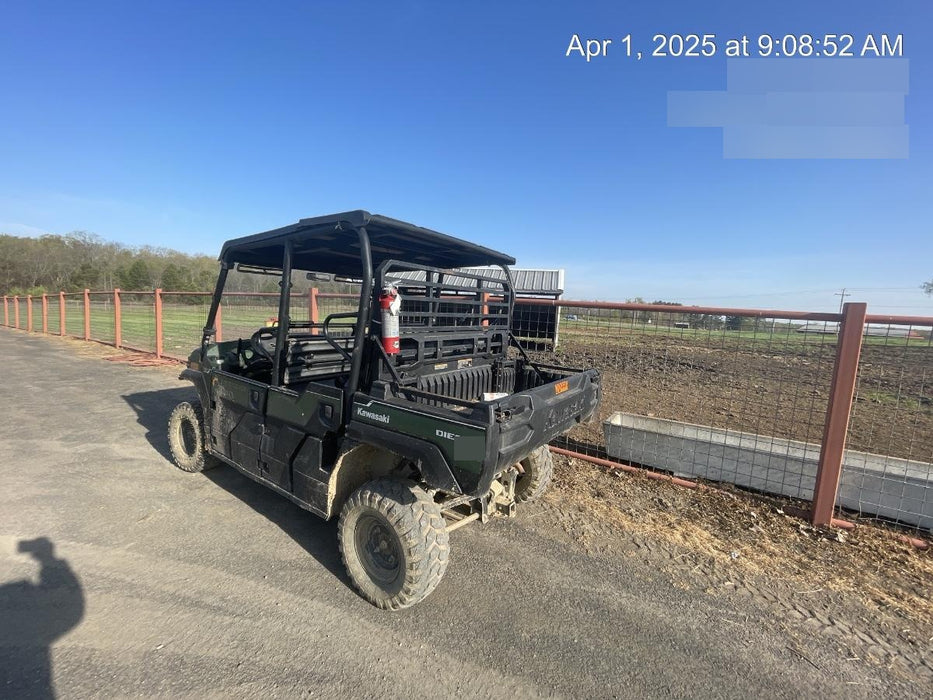 Kawasaki Mule PRO-DXT Kawasaki Mule 4x4 Diesel UTV w/Hard Top, Windshield, Beacon, Backup Alarm, ES Keypad/Hardware Installed