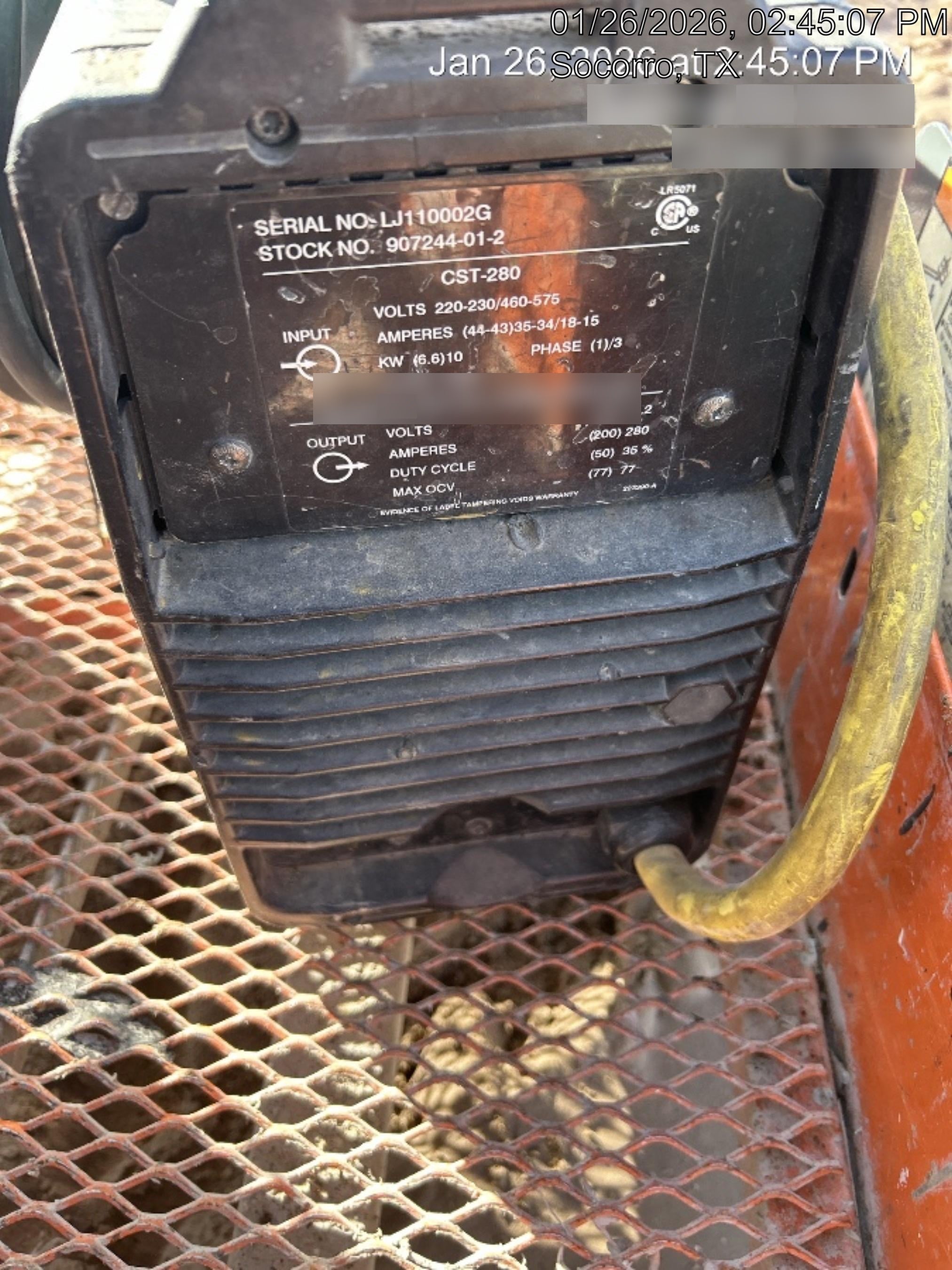 2022 MILLER ELECTRIC CST-280
