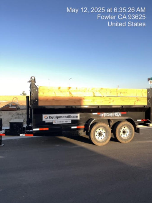 2025 TEXAS PRIDE TRAILERS DT714416KBP