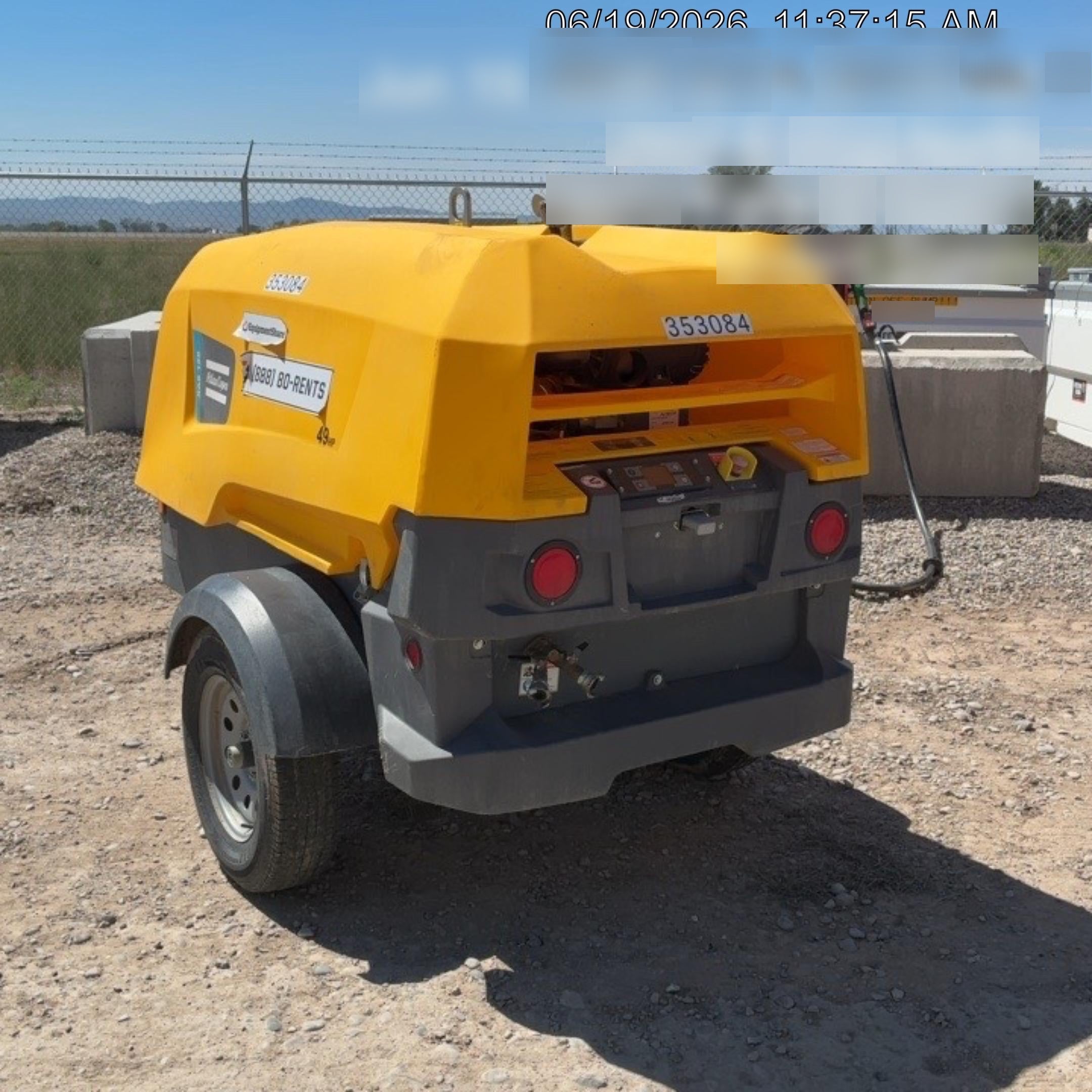 2023 ATLAS COPCO XAS188 CWK