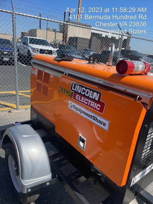 2022 Lincoln Electric LE400 Kubota V1505, Trlr, Cable Rack, Light Kit, ES Decals, T3