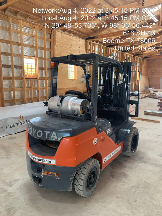 2022 TOYOTA 50-8FGU30 LP - Quad