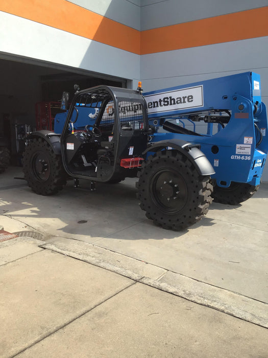2020 Genie GTH-636 Canopy, Solid Tires, Work Lights, Beacon, Aux Hydraulics, Back up Alarm