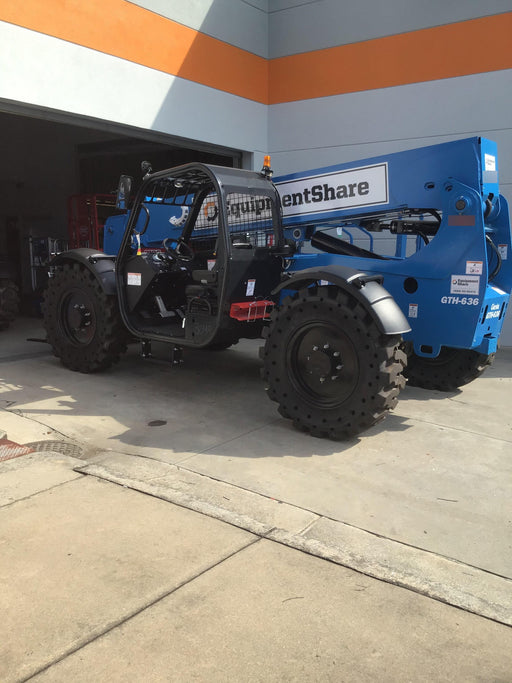 2020 Genie GTH-636 Canopy, Solid Tires, Work Lights, Beacon, Aux Hydraulics, Back up Alarm