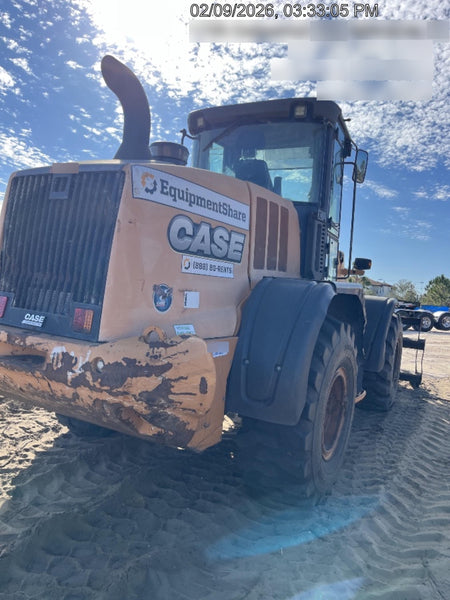 2016 Case 721F CLOSED CAB, JRB 416 STYLE HYD COUPLER