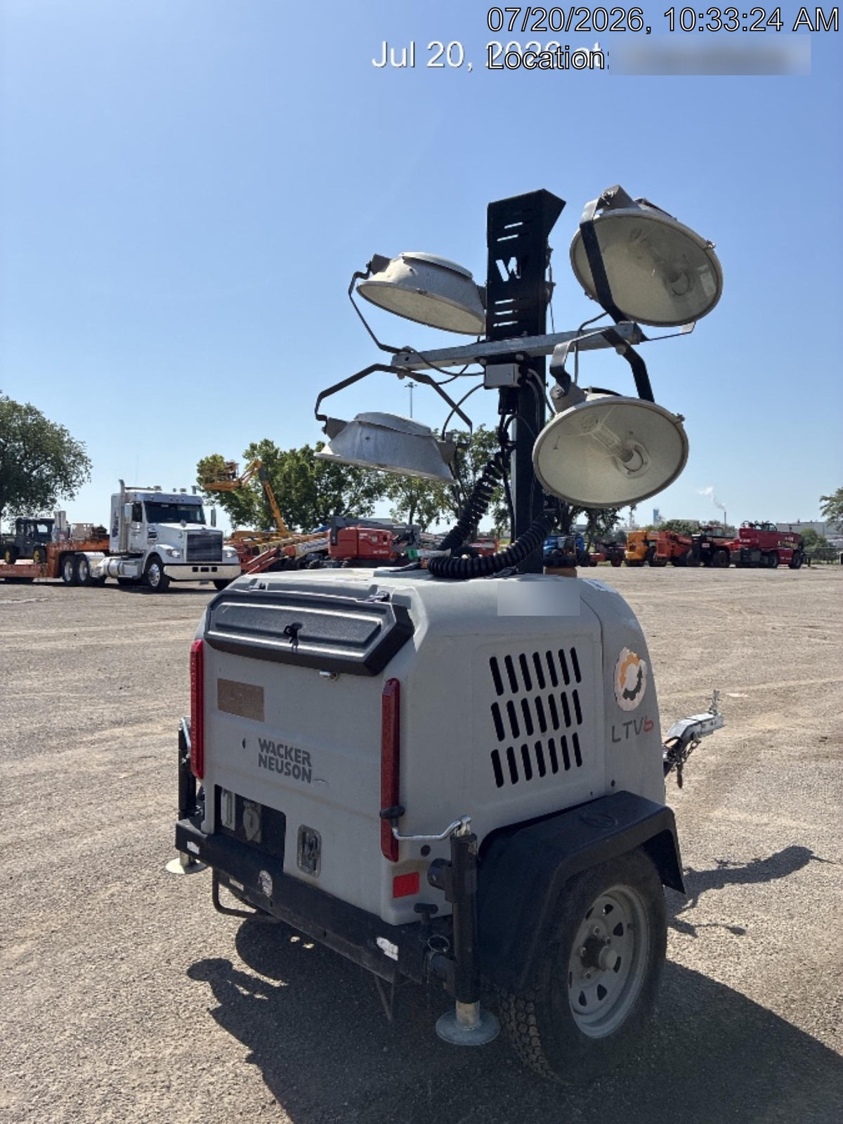 2019 Wacker Neuson LTV6L-MH Wacker Neuson LTV6 Standard Options, ES Track Hardware, Fuel Level Sensor