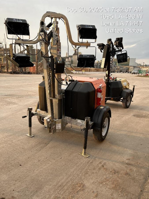 2024 Wanco WLTT-4MM4K Diesel, Deep Sea Controller, Shore Power Plug, Auto Start, (4) 350W LED Floodlights, 4kW Generator, 60 Gal Fuel Tank, 2" Ball, T3