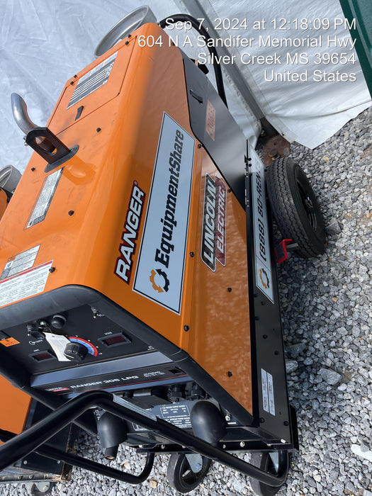 2020 Lincoln Electric Ranger 305 LPG Engine Driven Welder (Kohler®) One-Pak