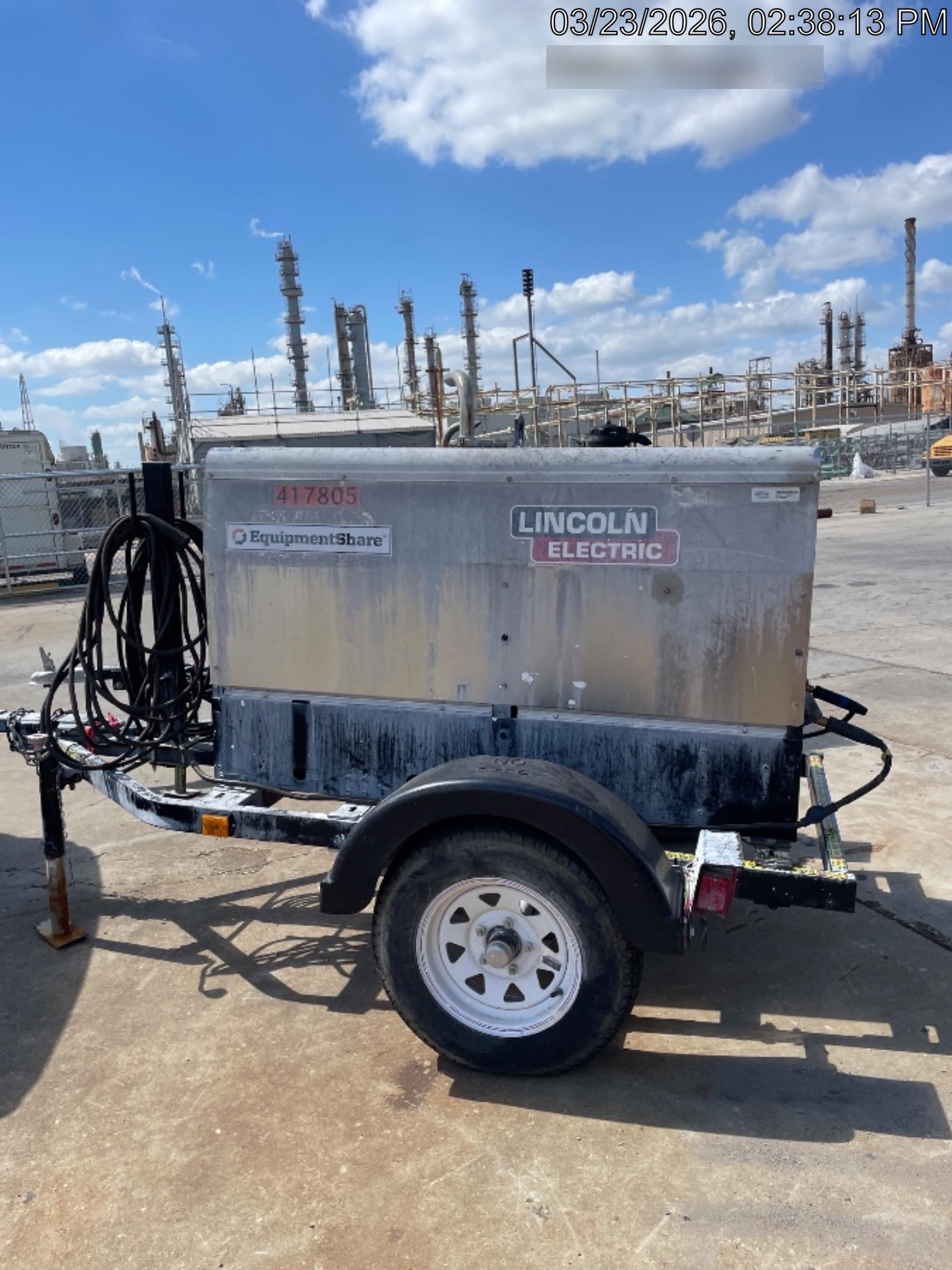 2024 Lincoln Electric LE400 Kubota V1505, Trlr, Cable Rack, Light Kit, ES Decals, T3