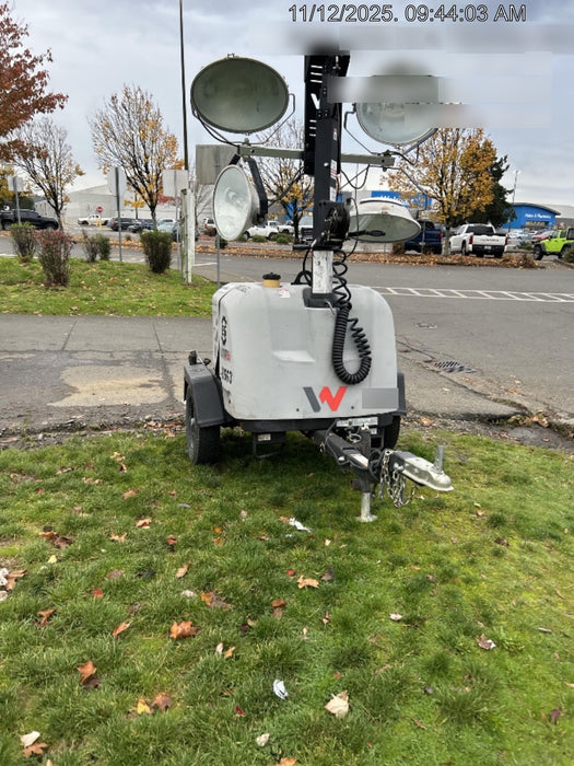 2018 Wacker Neuson LTV6L-MH Wacker Neuson LTV6L Mobile Light Tower w/Fuel Level Sensor Installed