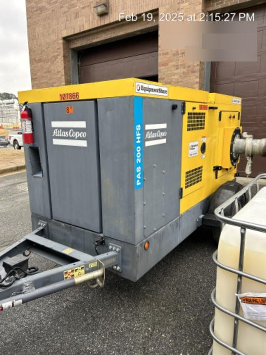 2020 ATLAS COPCO PAS 200 HF CS Enclosed