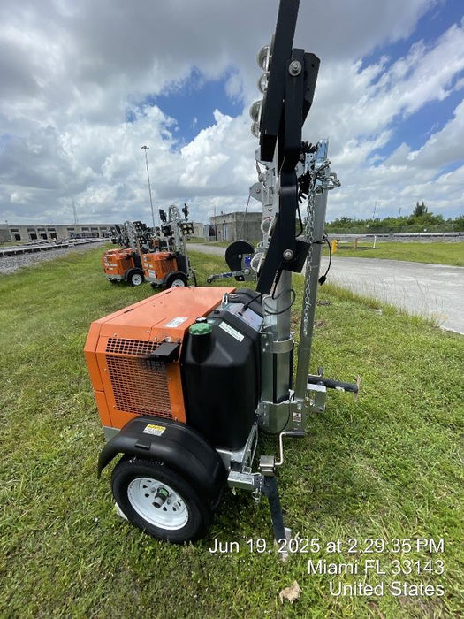 2023 Wanco WLTT-4MM4K Diesel, Deep Sea Controller, Shore Power Plug, Auto Start, (4) 350W LED Floodlights, 4kW Generator, 60 Gal Fuel Tank, 2" Ball, T3