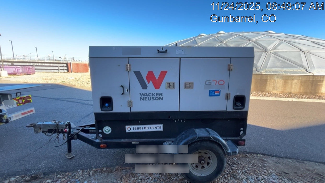 2019 WACKER NEUSON G70