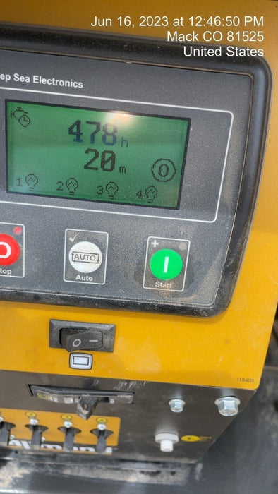 2022 Allmand NLV3GR (4) LED Light Fixture 350W, 23' Vertical Mast, 3kW Prime, Towable, ES Decals, T3