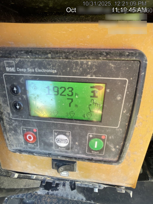 Allmand NLV3GR (4) LED Light Fixture 350W, 23' Vertical Mast, 3kW Prime, Towable, Deep Sea L401, Leveling Jacks, Yanmar T4F 5.8hp