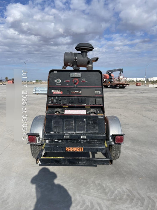 2022 Lincoln Electric Vantage 549X Crosslink Technology, Trailer Mounted, ES Decals, T3