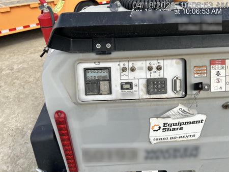 2019 Wacker Neuson LTV6L-MH Mobile Light Tower w/Fuel Level Sensor Installed