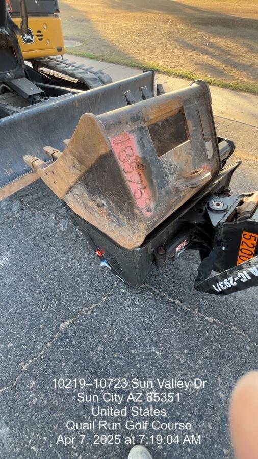 2025 TAG MANUFACTURING 36" HD QCB27 Bucket