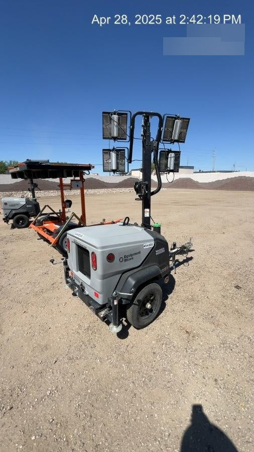 2024 Wacker Neuson LTT4 Diesel, Kohler KDW702, Deep Sea Controller, Auto Start, LED 320W, Bypass Outlet, T3
