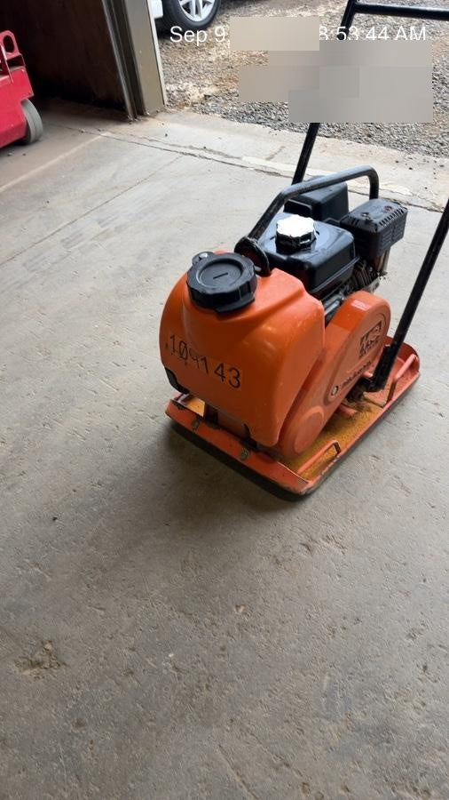 2020 Multiquip MVC82VHW Plate Honda GX160 w/water tank 18 wide