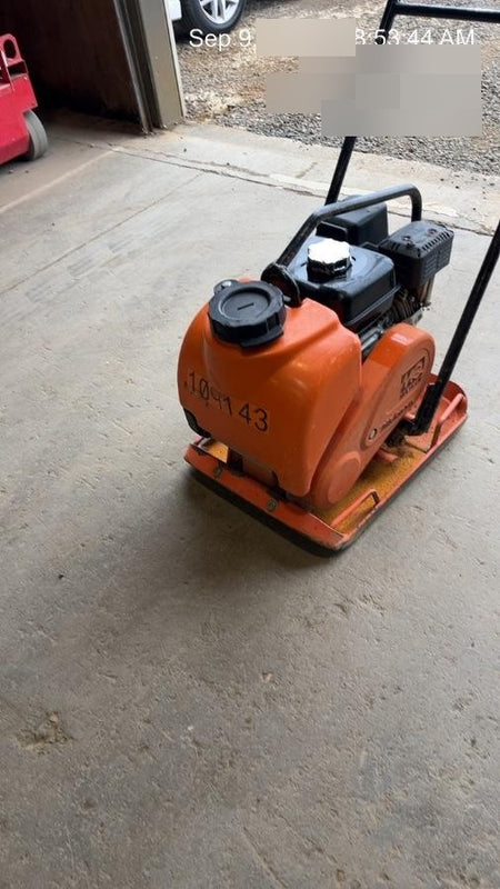 2020 Multiquip MVC82VHW Plate Honda GX160 w/water tank 18 wide