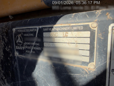 2019 SANY SY365C LC