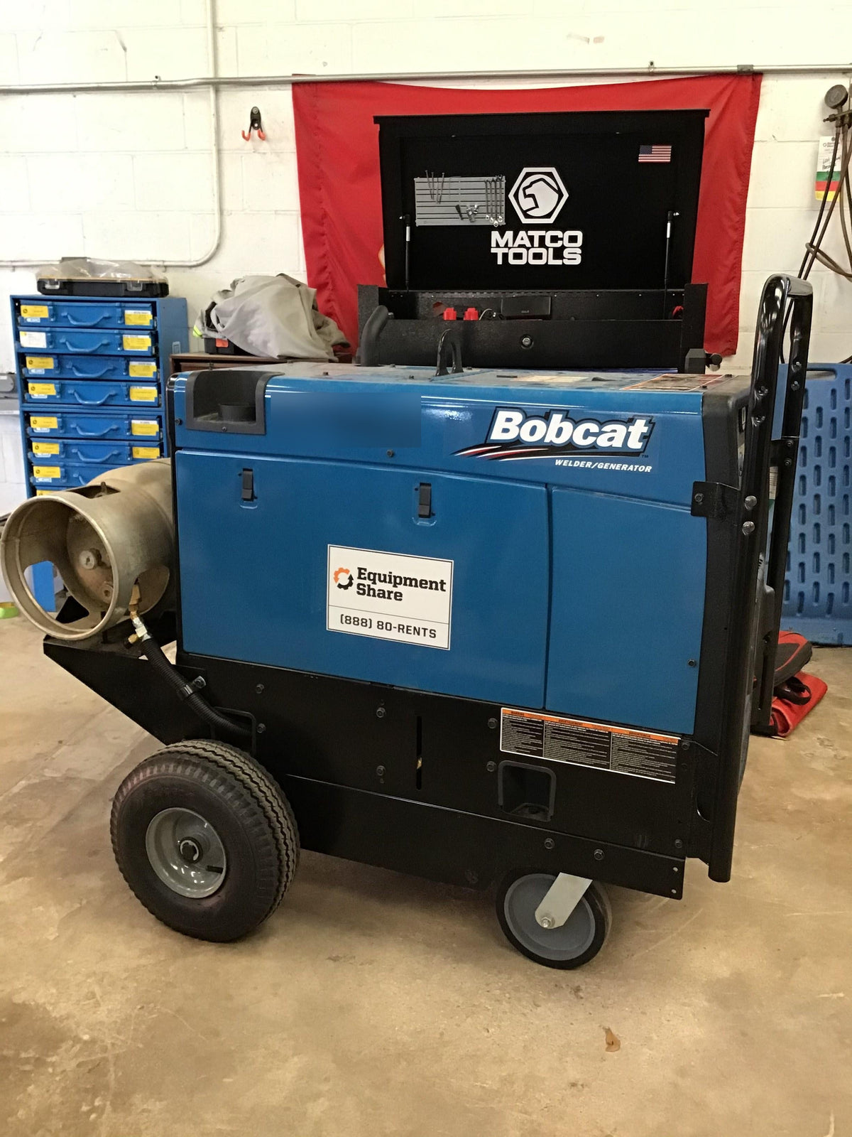 2019 Miller Electric BOBCAT 250 951600 PKG-250 amp Propane Welder, Standard w/Running Gear, Bracket, Hose"250 amp Propane Welder, Standard w/Running Gear, Bracket, Hose