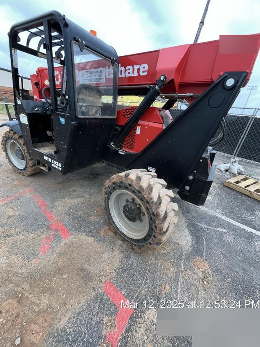 2019 Manitou MTA6034 Manitou MTA6034 Canopy, LED Work Lights, Solid Tires, Beacon, Auxiliary Hydraulics w/48" Carriage and 48" Forks