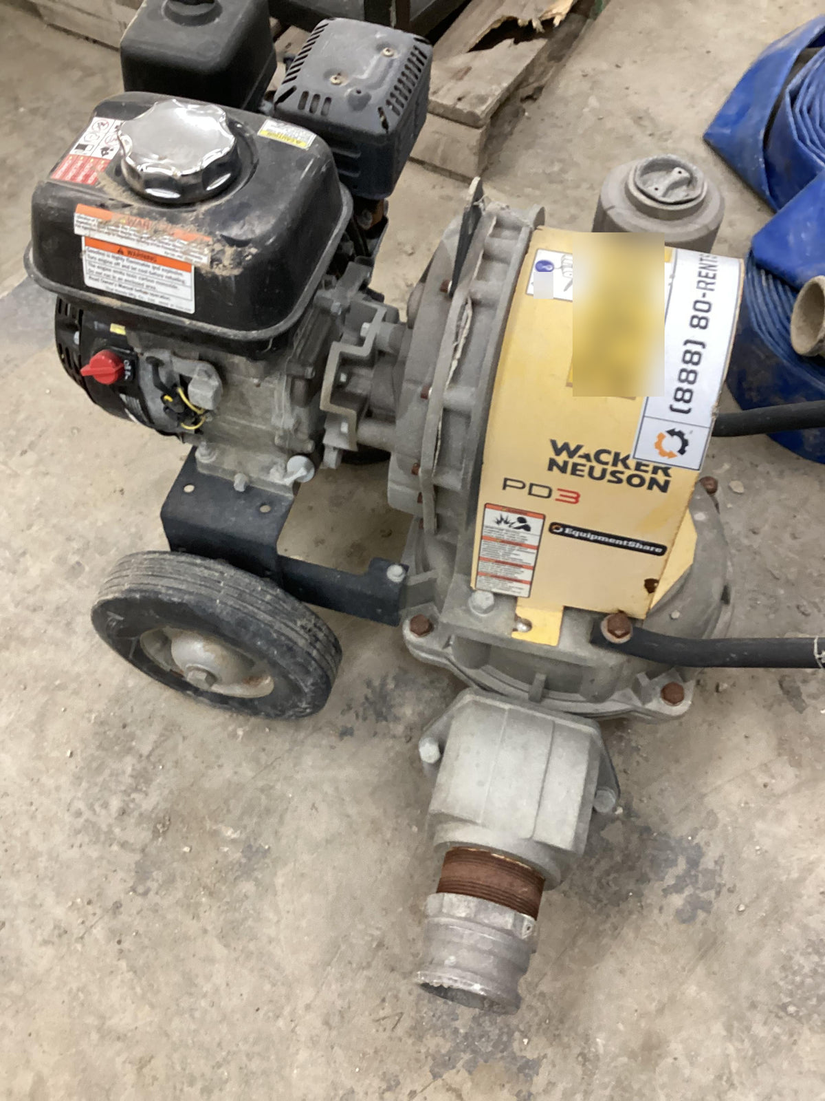 2019 WACKER NEUSON PDT3A