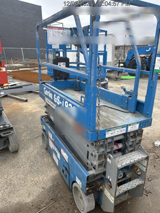 2018 Genie GS-1930 Genie GS-1930 w/Fixed Rail, Chain Entry