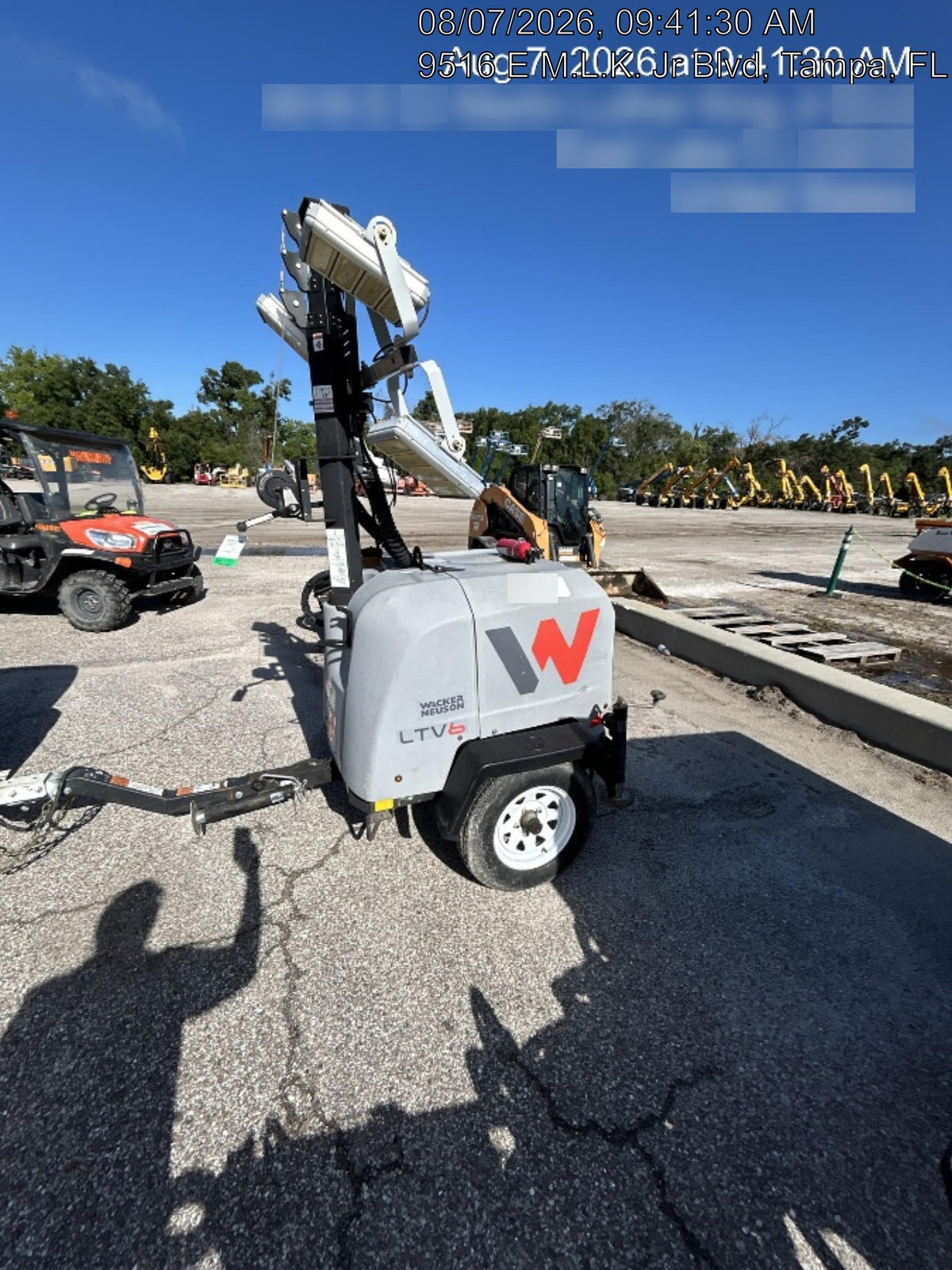 2019 Wacker Neuson LTV6K-LED LED Lighting, ES Track Hardware, Fuel Level Sensor