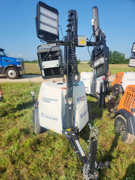 2024 Generac MLT2 Diesel, Flex Switch 120V Input, Powerzone Controller, 
(4) 320W LED Lights, 4kW Generator, 39.9 Gal Fuel Tank, 2" Ball, T3