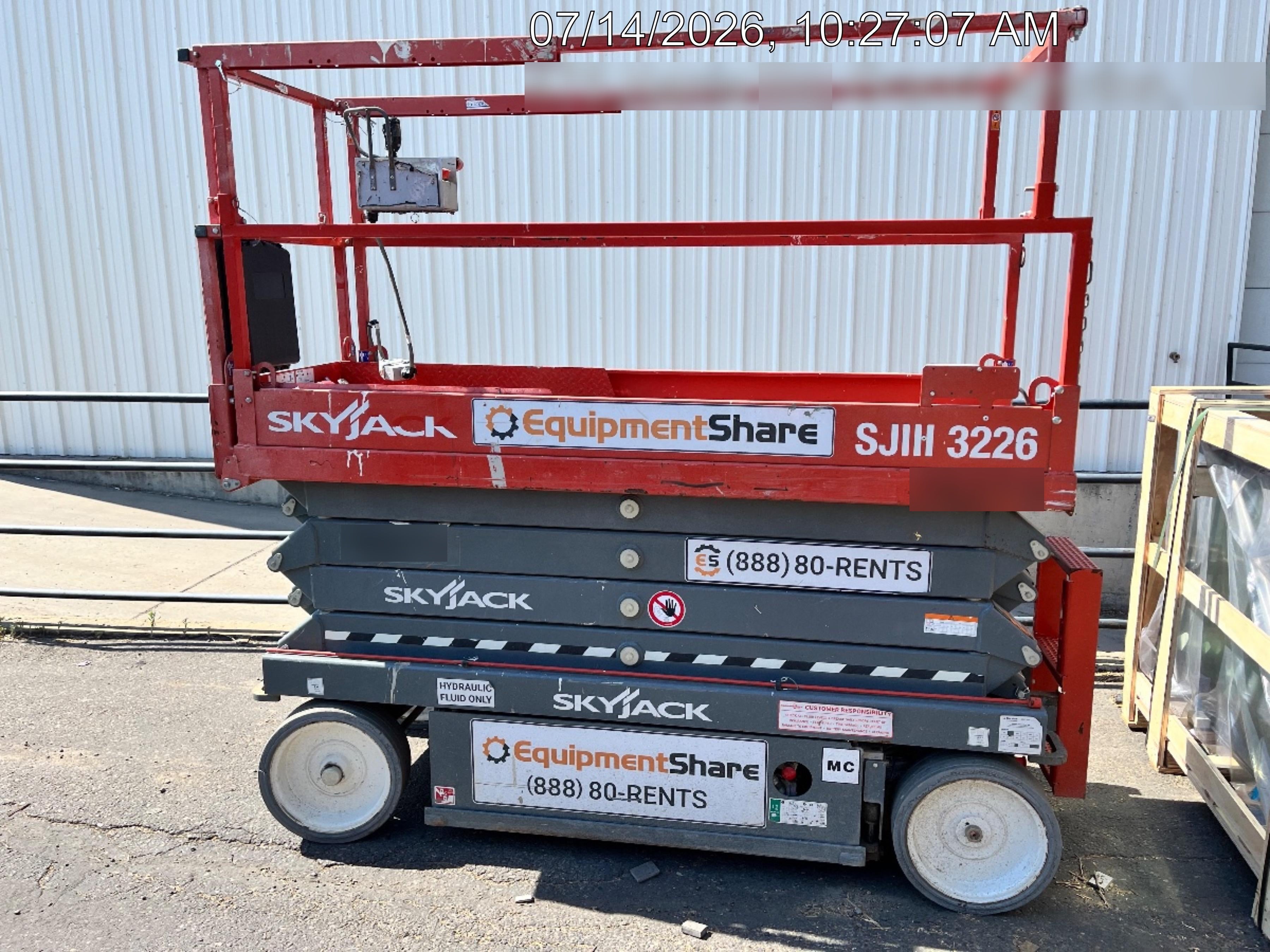 2018 SKYJACK SJIII-3226