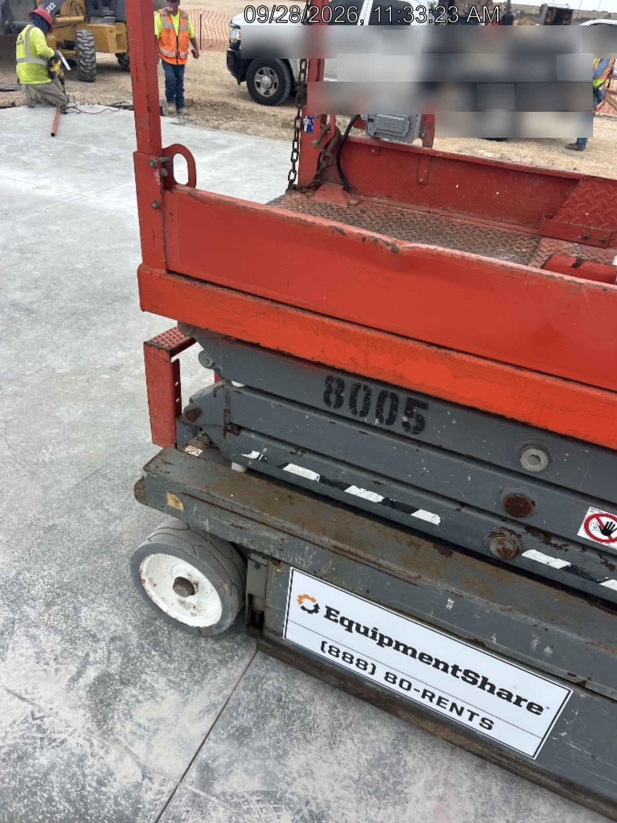 2018 Skyjack SJIII-3219 Skyjack SJIII3219 Scissor Lift w/Trojan Batteries
