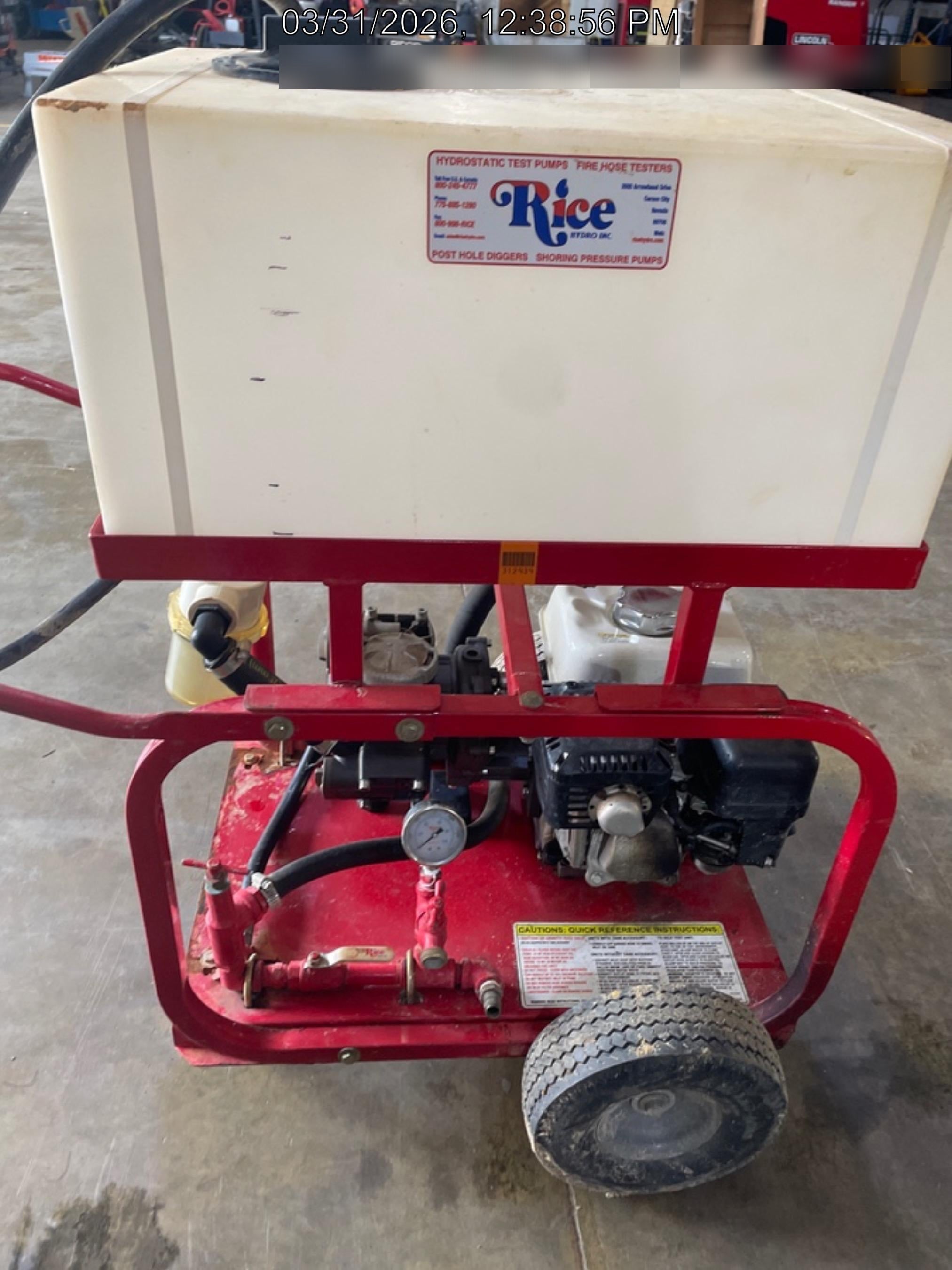 2023 RICE HYDRO DPH-3B