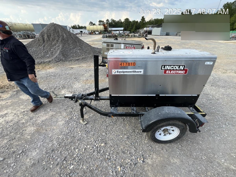 2024 Lincoln Electric LE400 Kubota V1505, Trlr, Cable Rack, Light Kit, ES Decals, T3